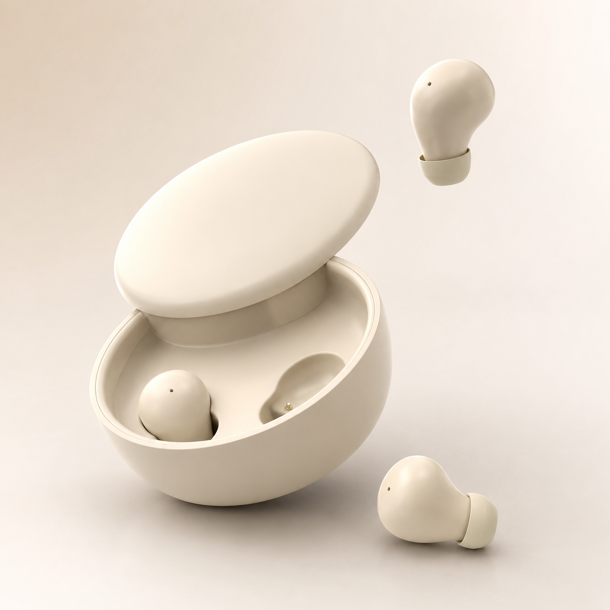  Mini Invisible Bluetooth 5.4 True Wireless In-Ear Earphones - Sports Audio Earbuds with Noise Cancelling Technology for Gaming and Summer Use