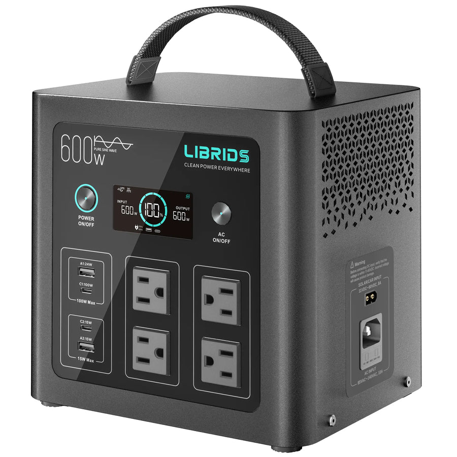 EnergyCan C600 Portable Power Station (600W)